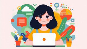 کتاب خواندن با لپتاپ