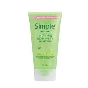 Simple Refreshing Facial Wash- ژل شستشوی صورت سیمپل