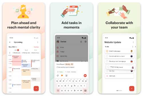 اپلیکیشن تو دو لیست Todoist