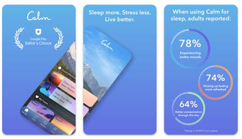 روانشناسی اپلیکیشن: Calm