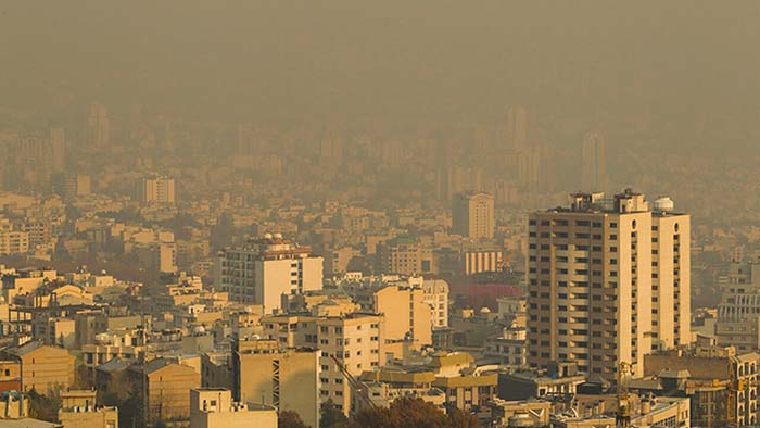 آلودگی هوای تهران 