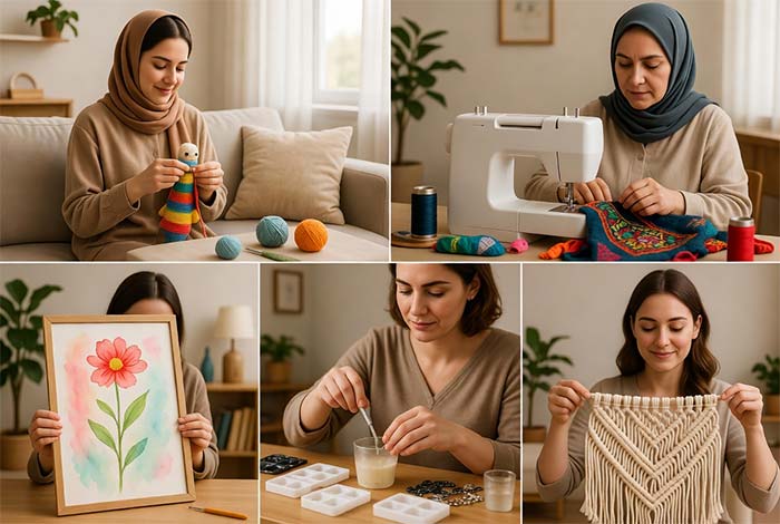 مهارت های هنری برای بانوان 