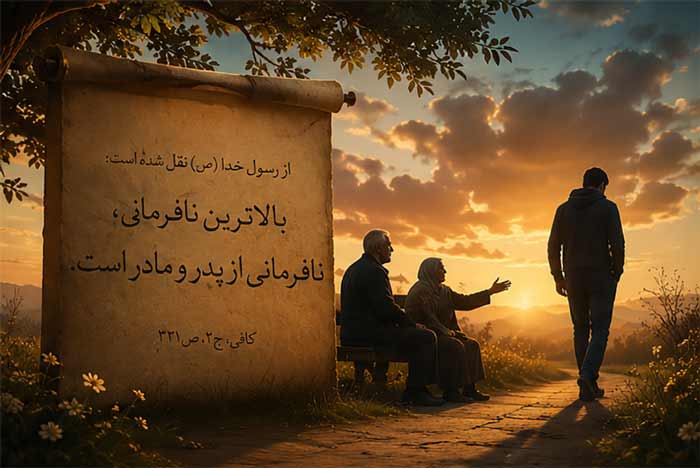 اسلام نافرمانی از پدر و مادر